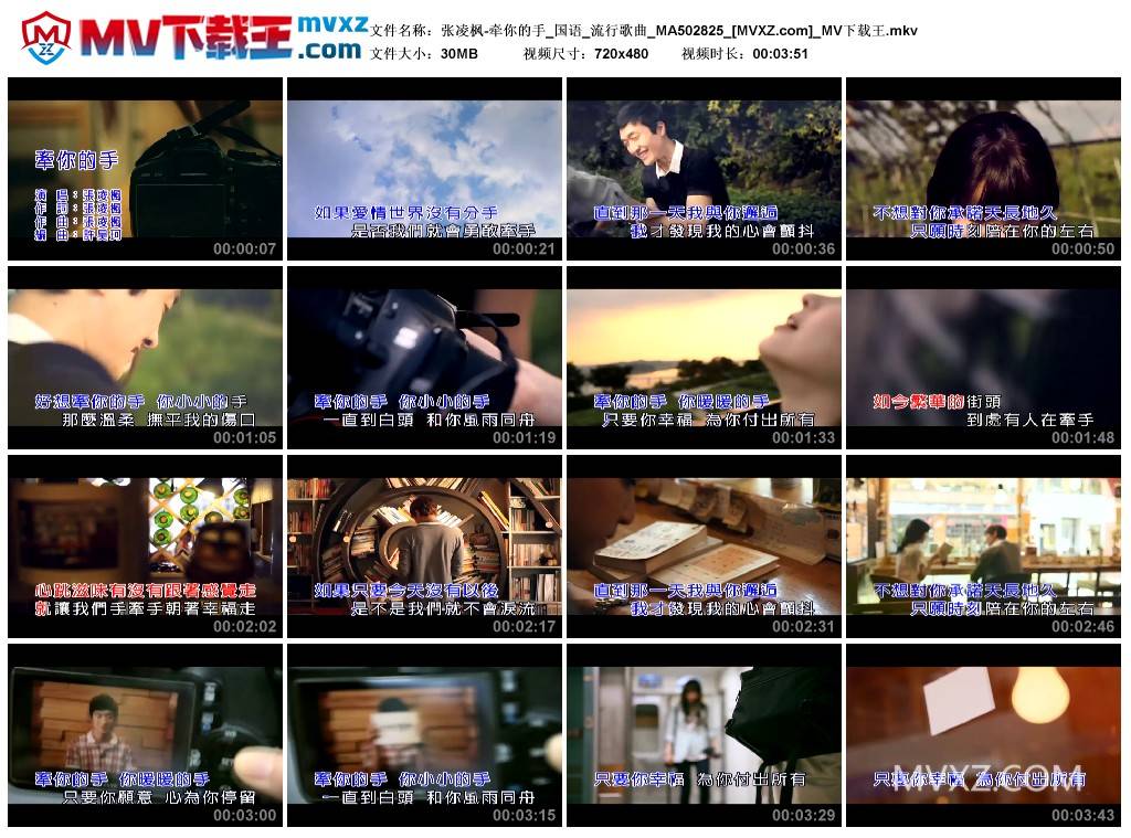 张凌枫-牵你的手_国语_流行歌曲_MA502825